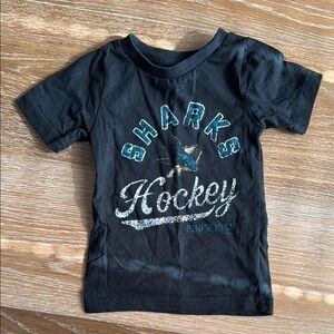 NHL Black Sharks Hockey Short Sleeve Tee